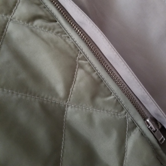 Worthington Short Trench Coat Sage Green Large - Picture 4 of 8